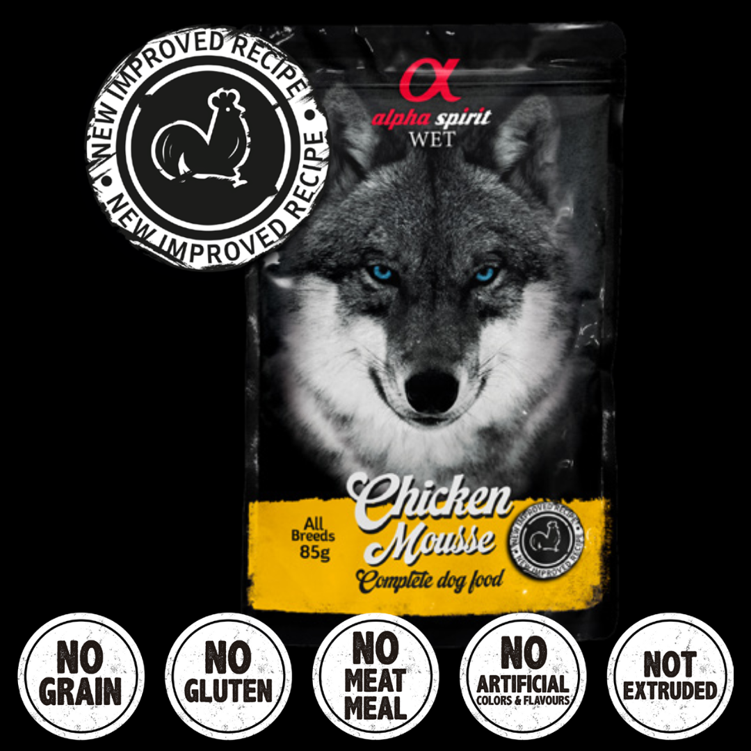 Alpha Spirit Chicken Mousse Dog Food