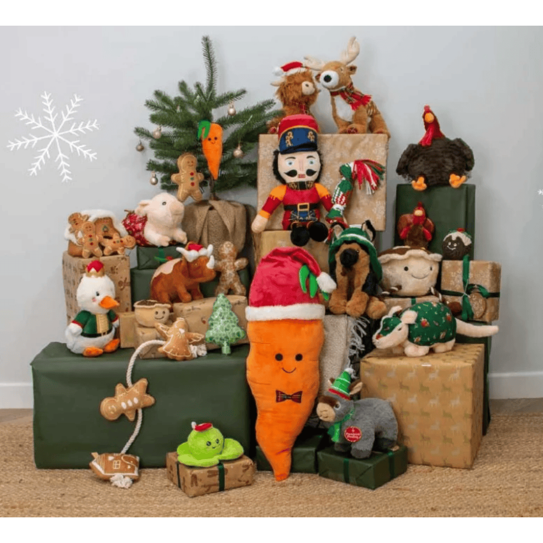 Ancol Mickey Mince Pie Dog Toy