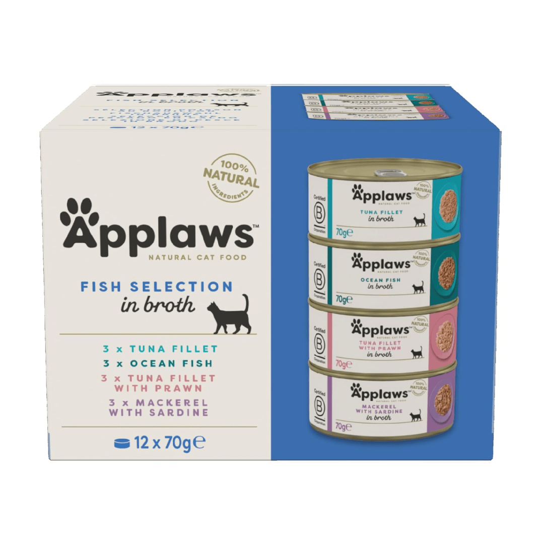 Applaws Cat Tin Multipack - Fish Collection