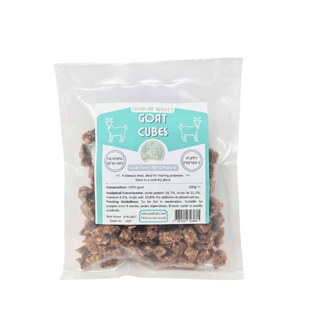 Goat Cubes - Bitesize Treats 100g