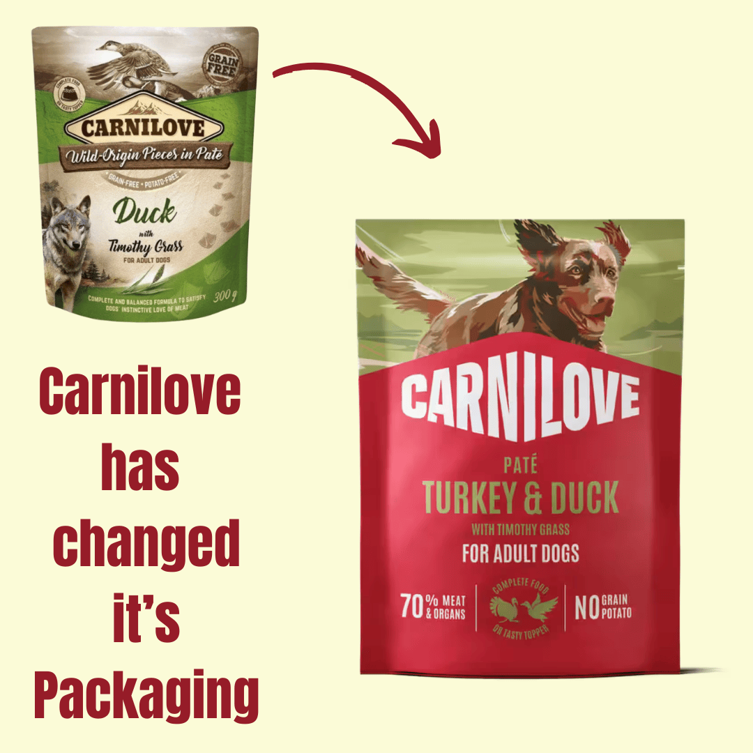 Carnilove Turkey & Duck with Timothy Grass Pouch