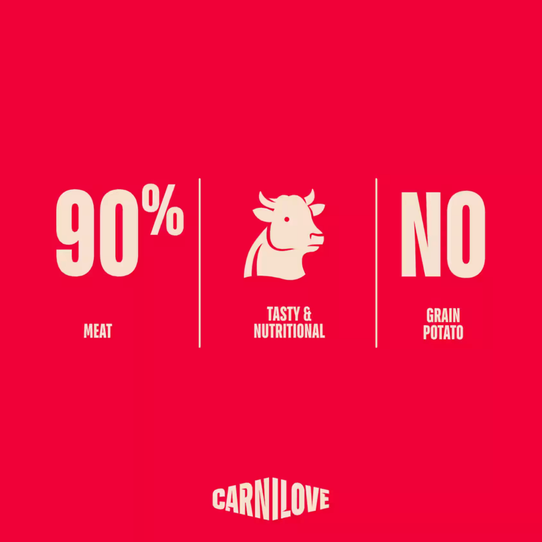 Carnilove Beef and Beef Muscle Meat Jerky