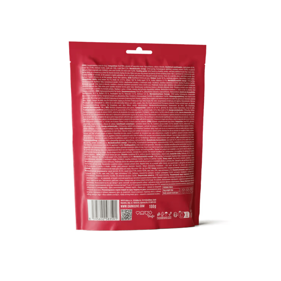 Carnilove Beef and Beef Muscle Meat Jerky