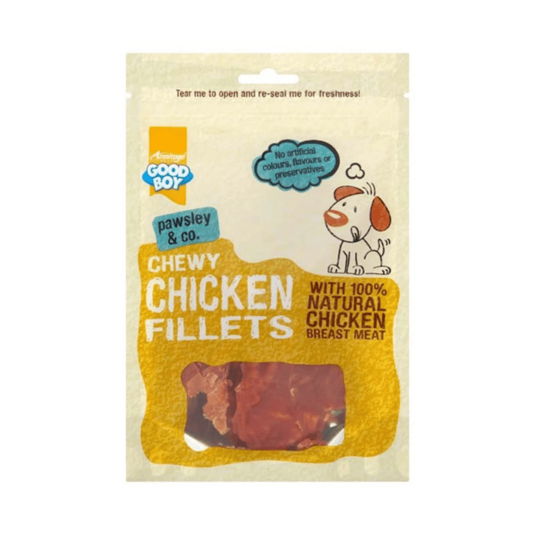 Good Boy Chicken Fillet Treats for Dogs 80g