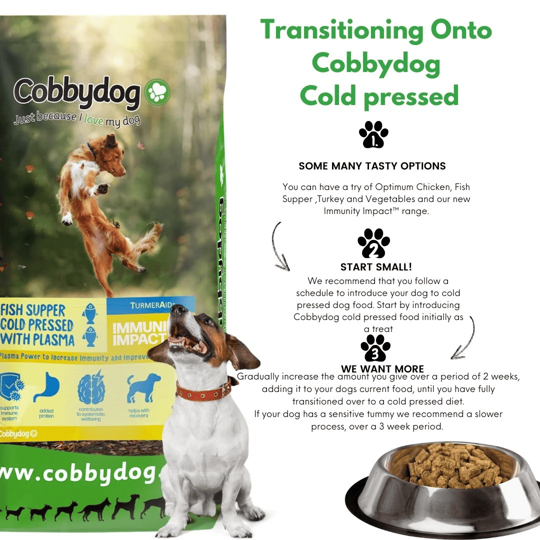 Cobbydog Immunity Impact Fish Supper Cold Pressed Dog Food