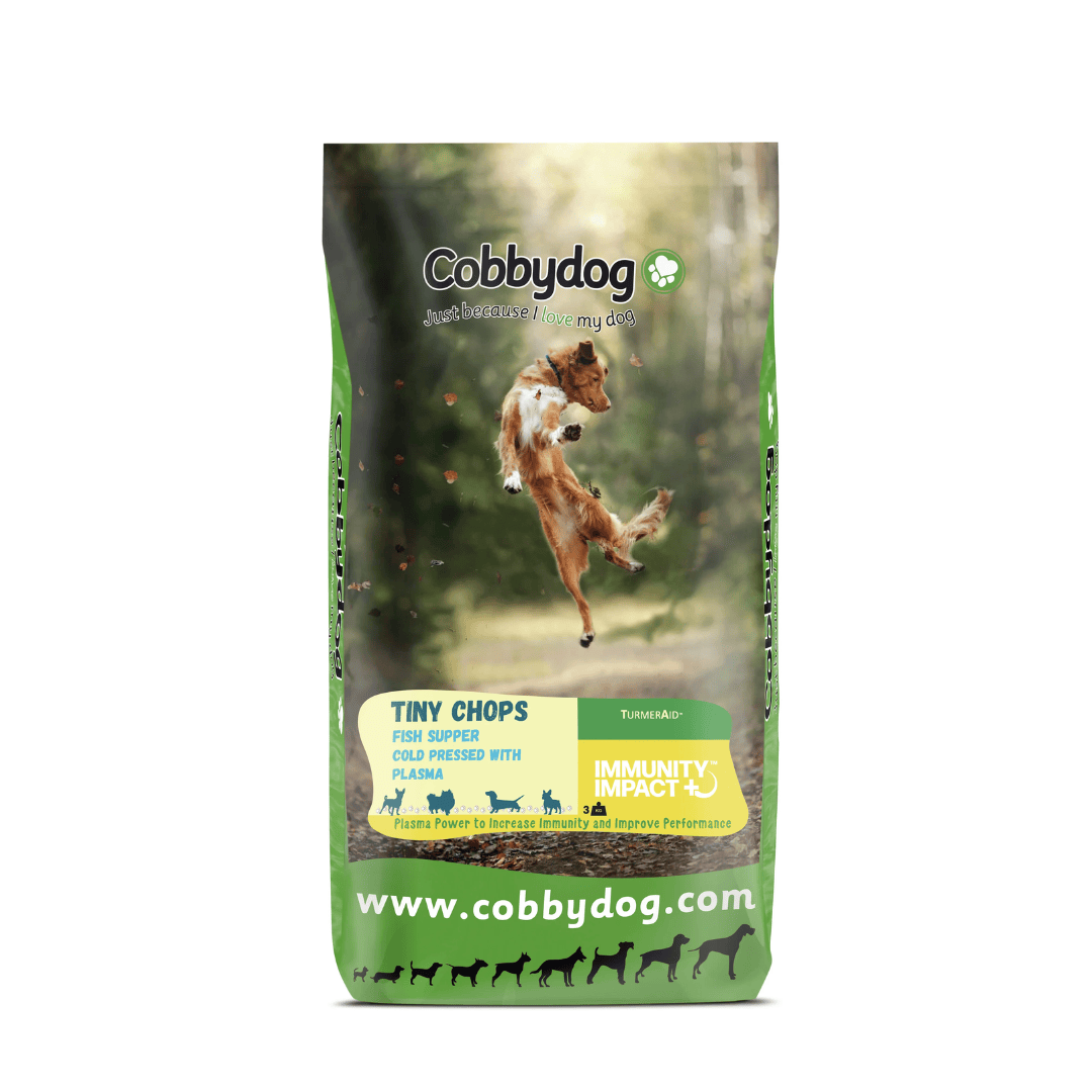 Cobbydog Immunity Impact Fish Supper Cold Pressed Tiny Chops Dog Food
