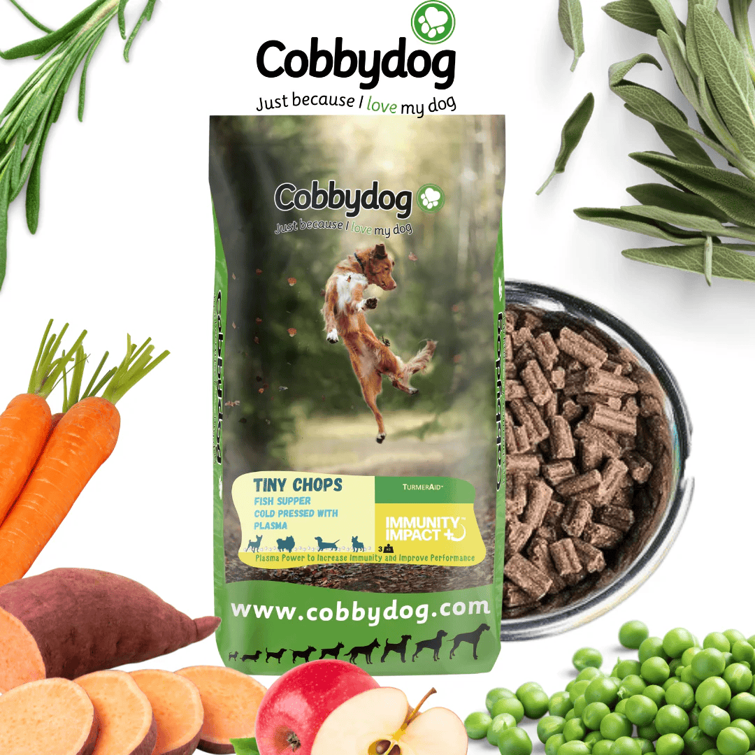 Cobbydog Immunity Impact Fish Supper Cold Pressed Tiny Chops Dog Food