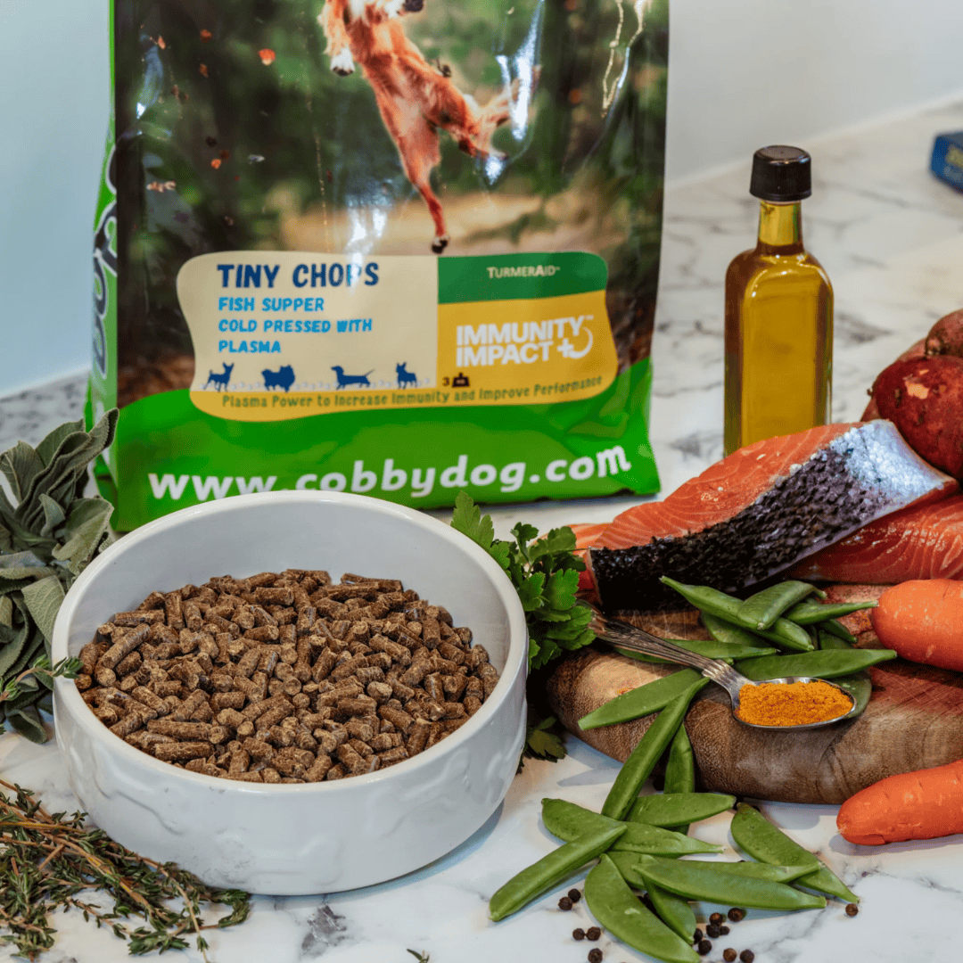 Cobbydog Immunity Impact Fish Supper Cold Pressed Tiny Chops Dog Food