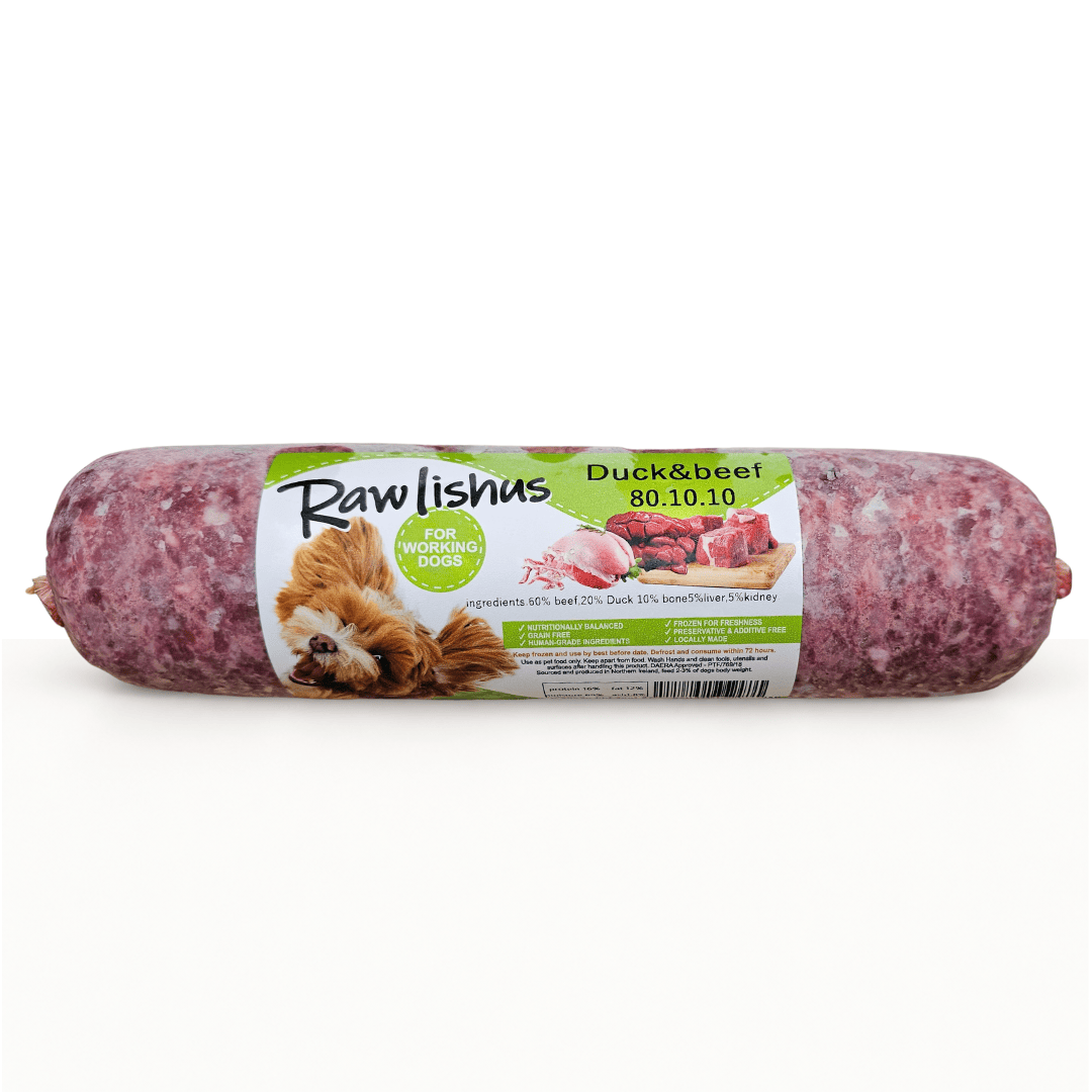 Rawlishus Duck & Beef 80:10:10 1kg
