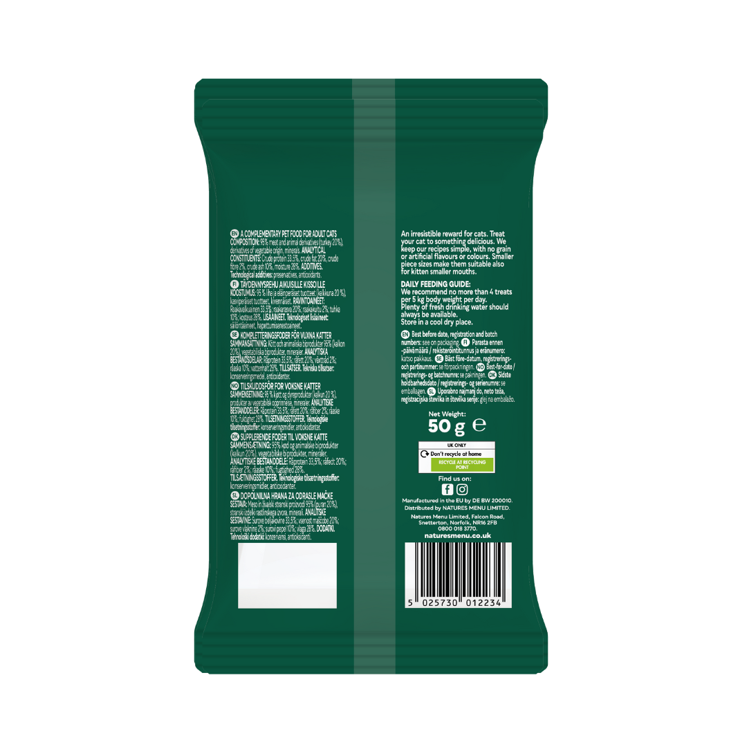 Natures Menu Turkey Cat Treats