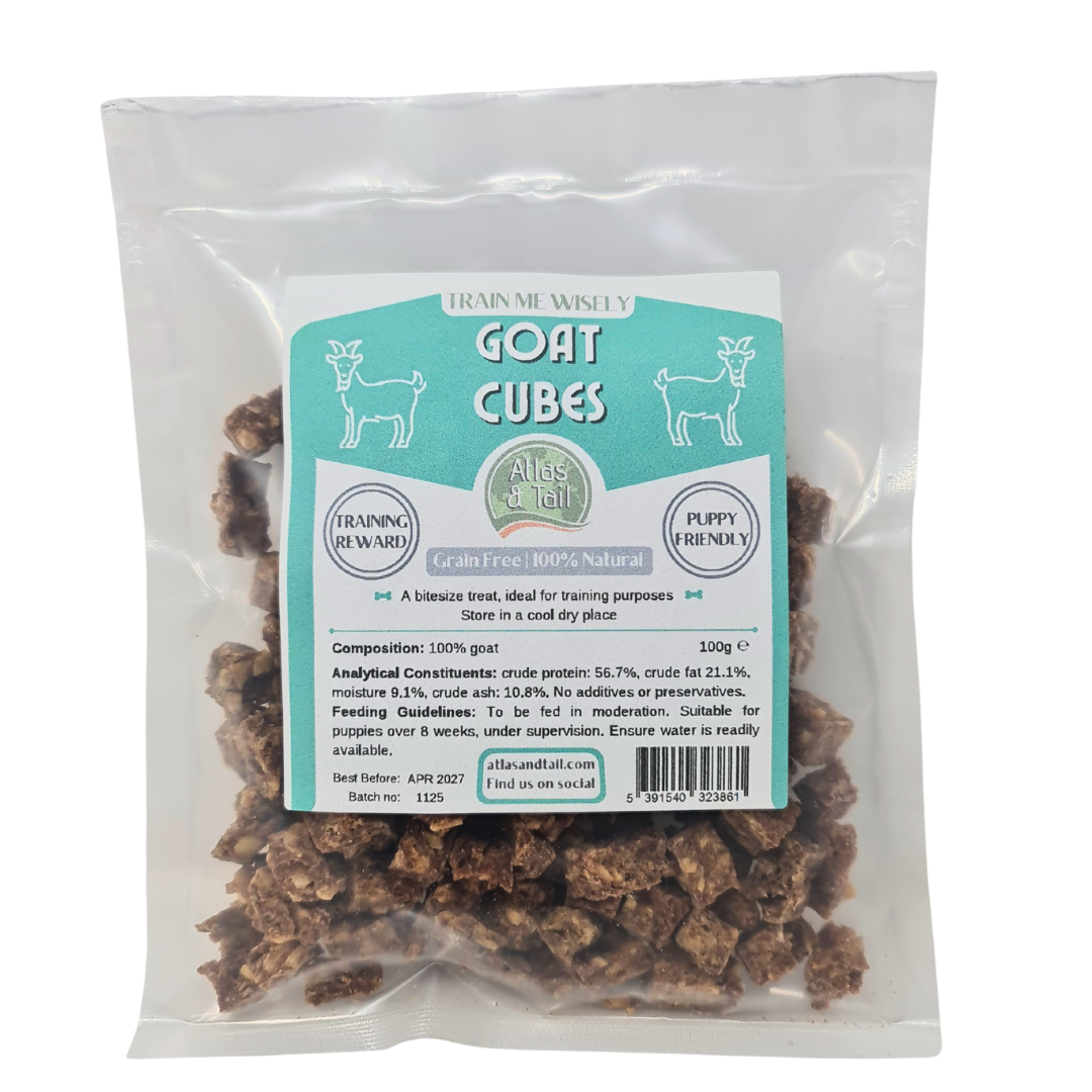 Goat Cubes - Bitesize Treats 100g