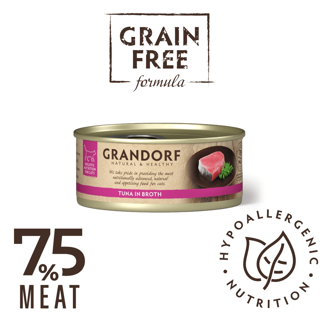Grandorf Tuna Fillet Wet Food for Cats
