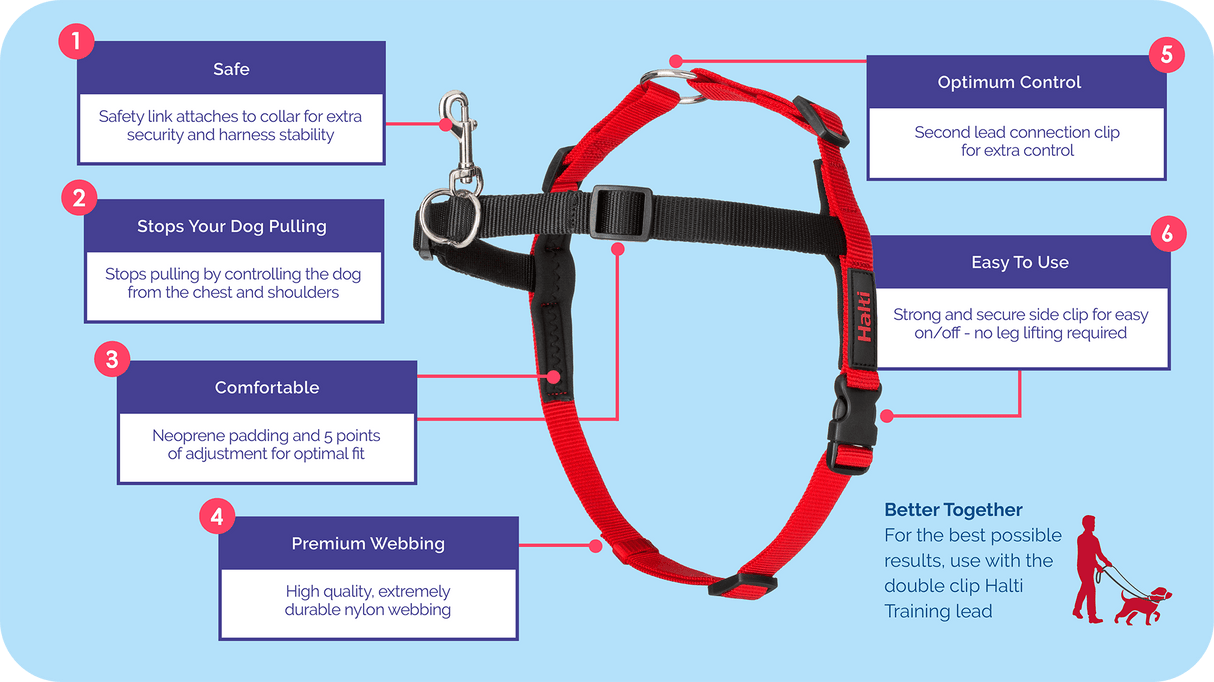 Halti Front Control Harness