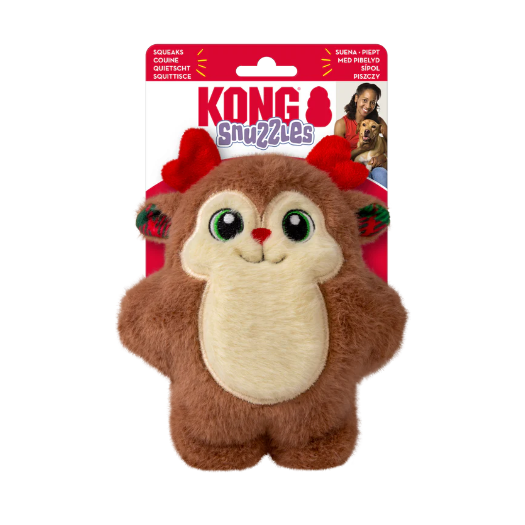 Kong Holiday Snuzzles Reindeer