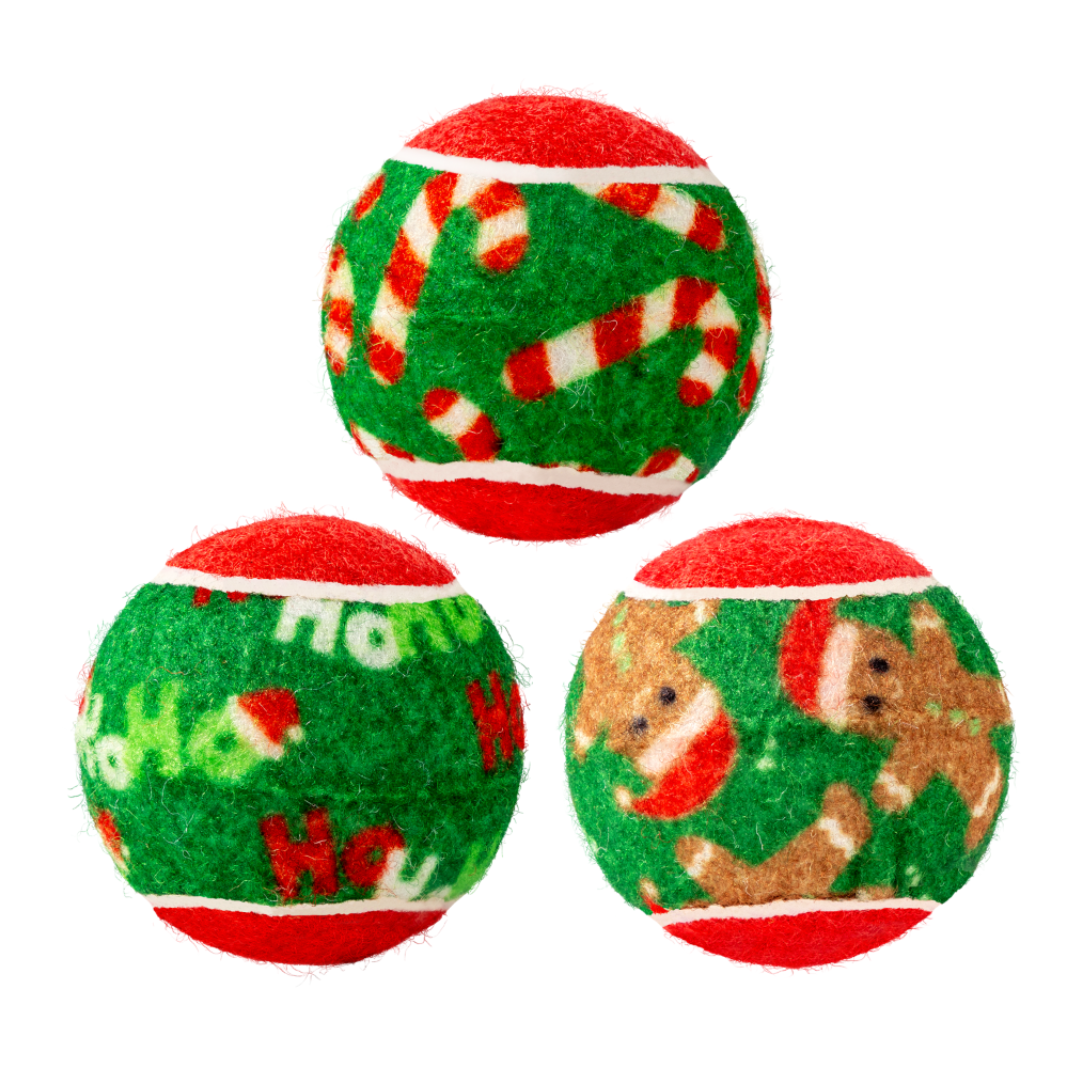 Kong Holiday Squeak Air Balls 6 Pack