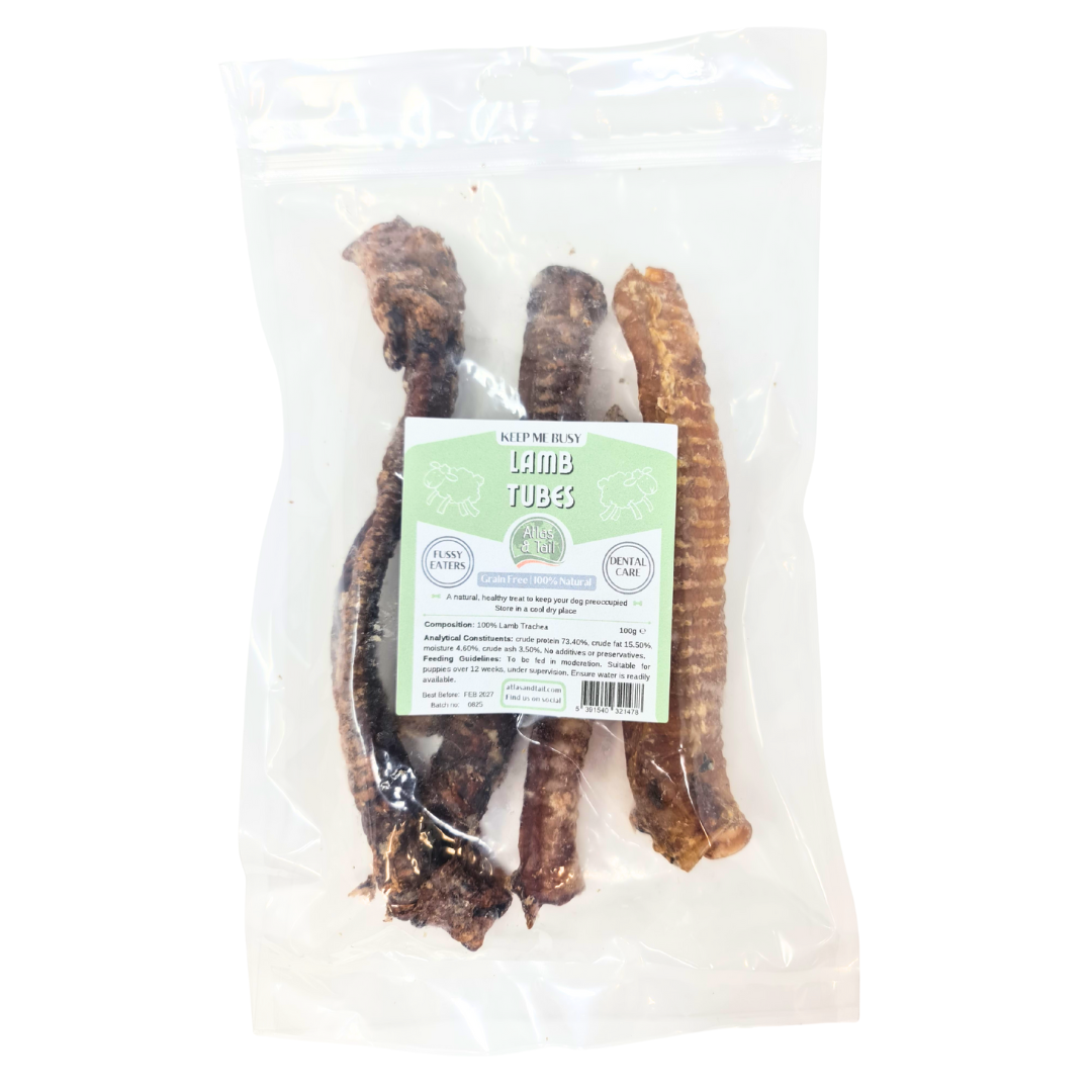 Lamb Tubes | Lamb Trachea 100g