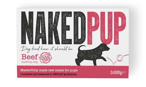 Naked Pup Raw Beef 1kg