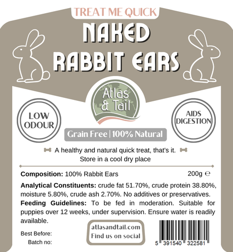 Naked Rabbit Ears 200g