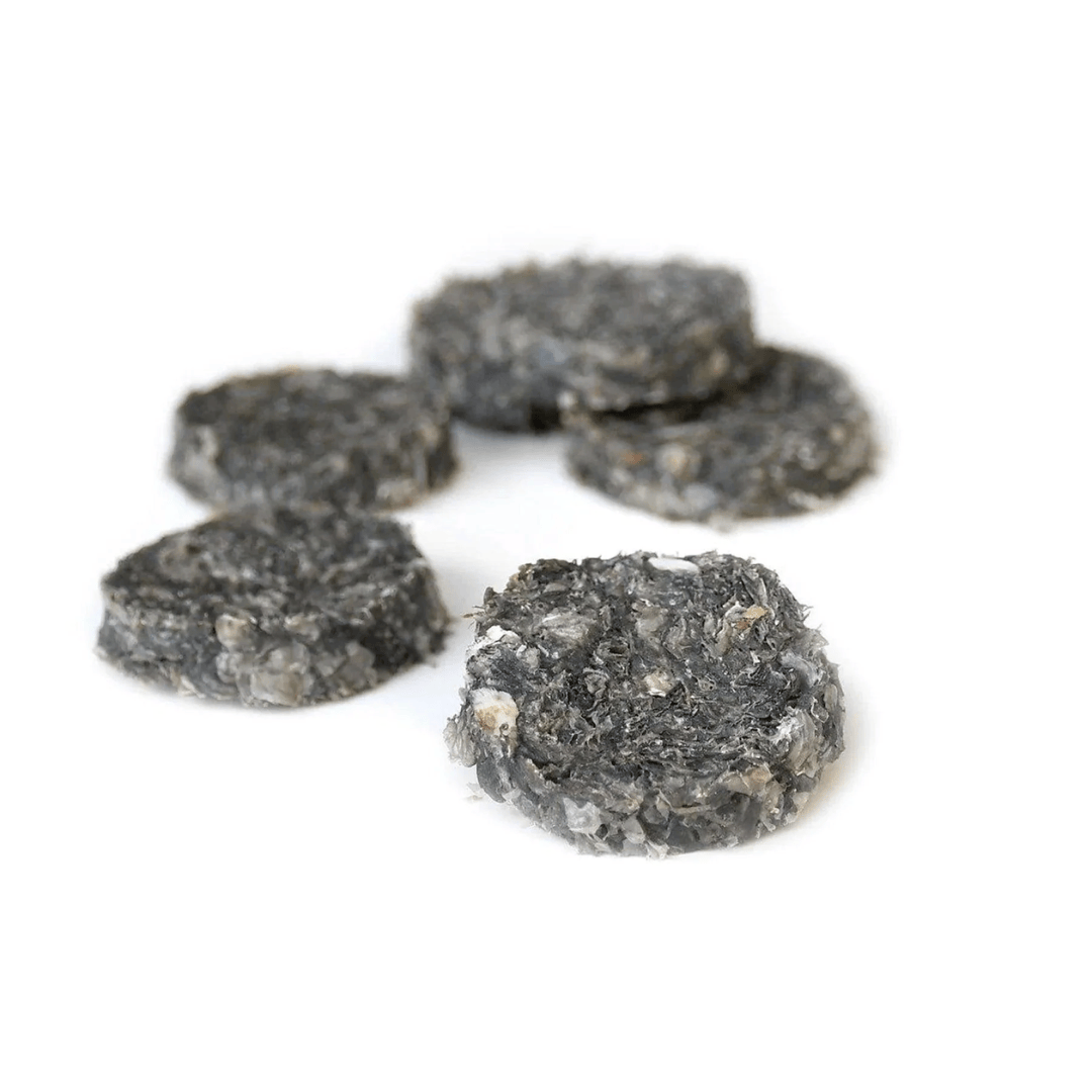 Sana Air Dried Cod Skins Medallions with Blueberries