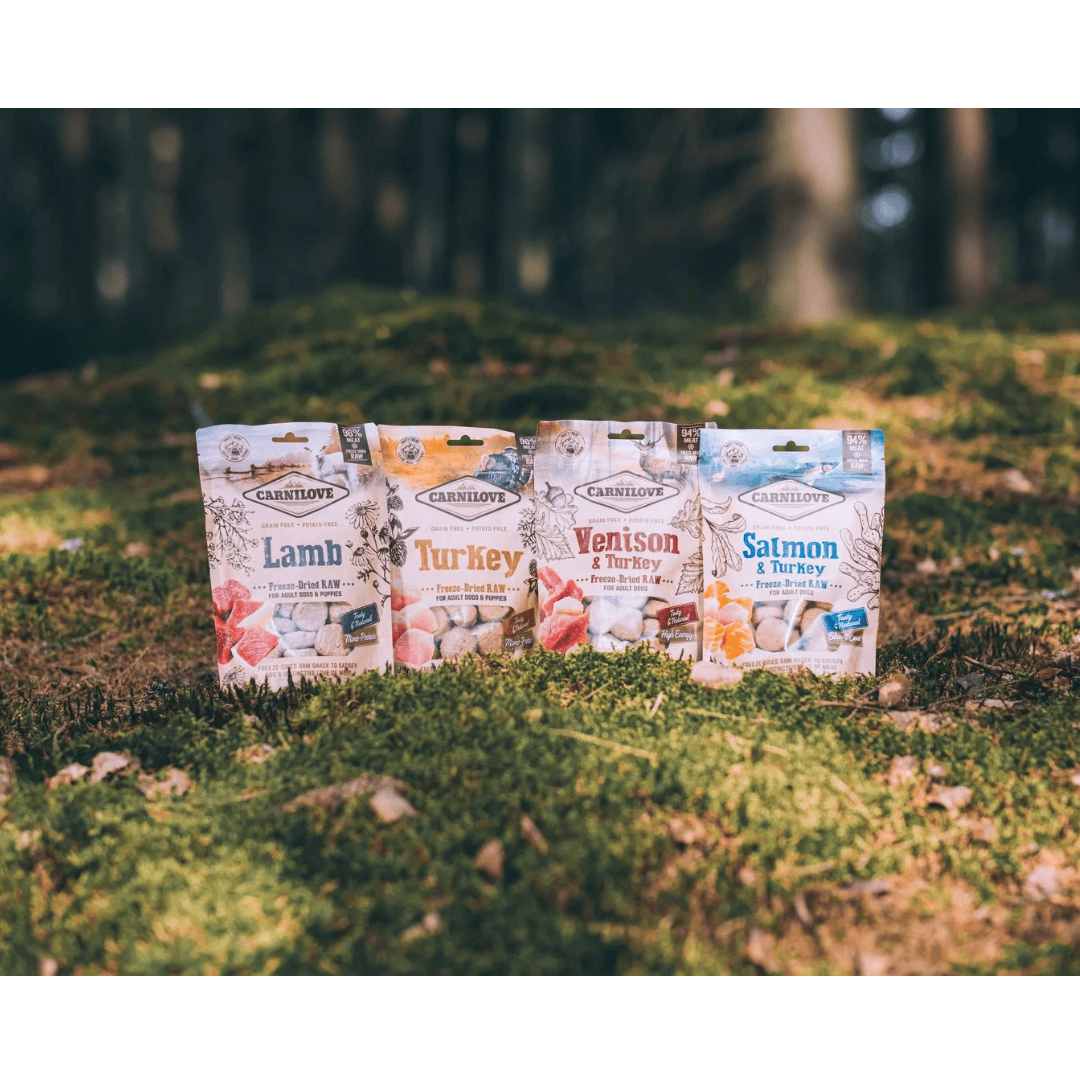 Carnilove Salmon & Turkey Freeze-Dried Raw Dog Treats