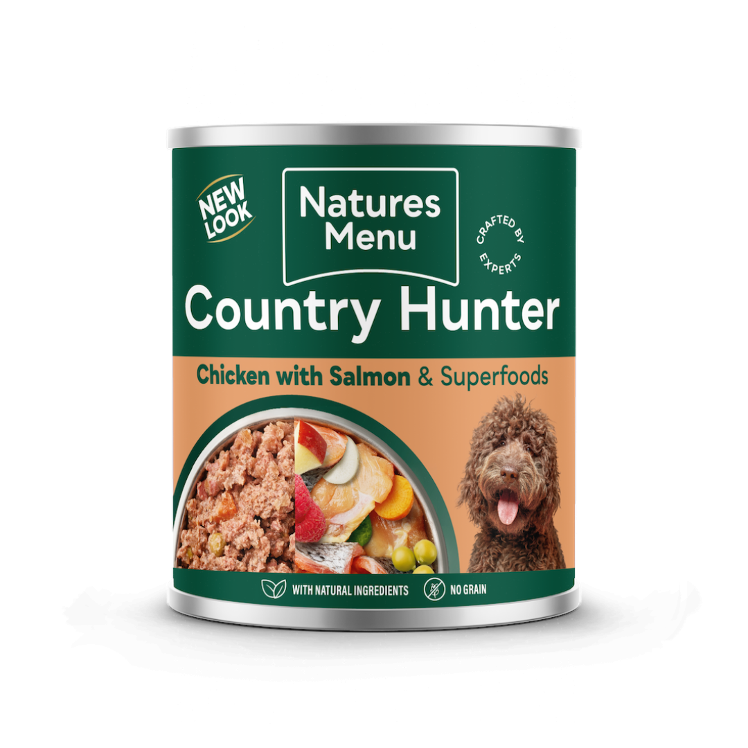 Country Hunter Salmon and Chicken 600g Tin
