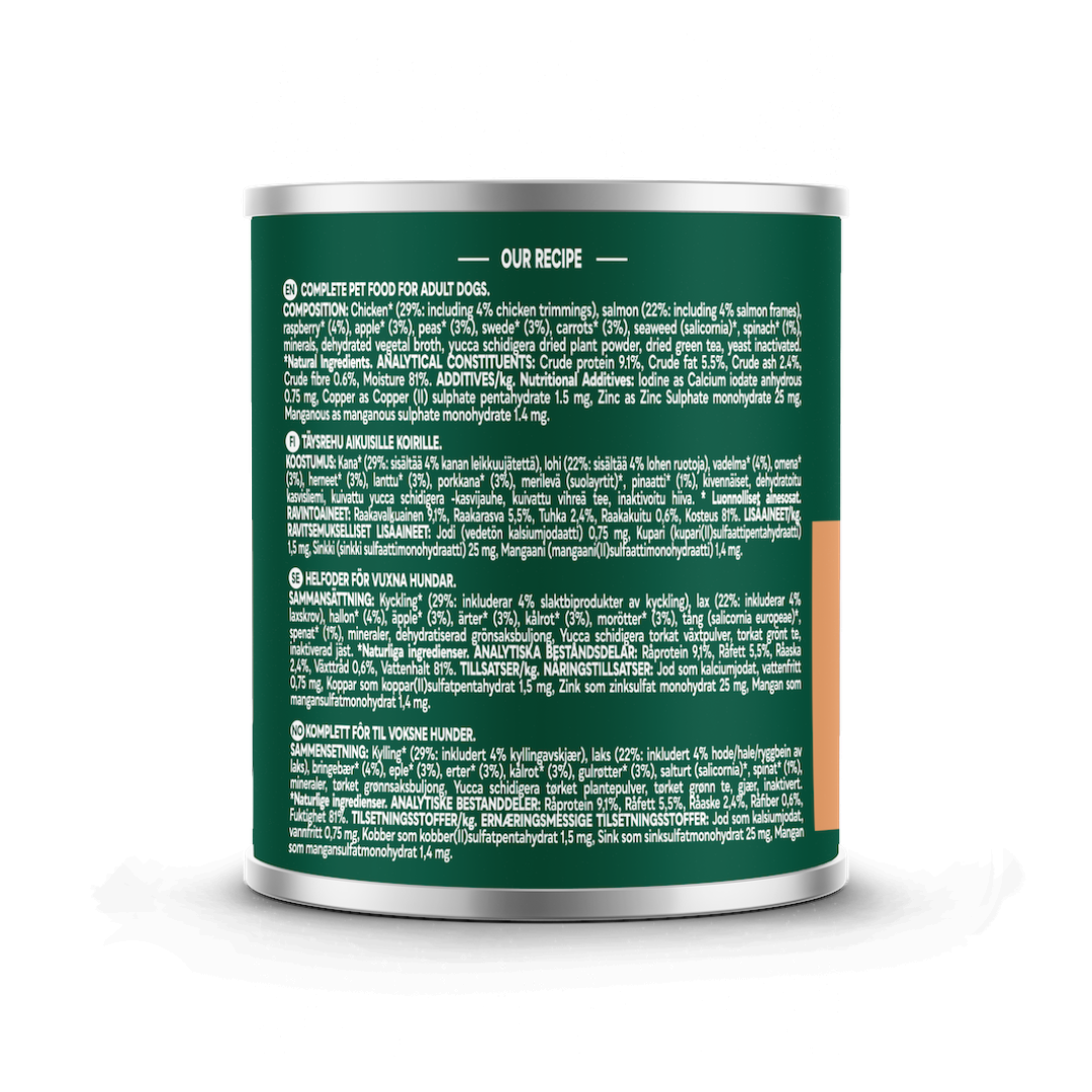Country Hunter Salmon and Chicken 600g Tin