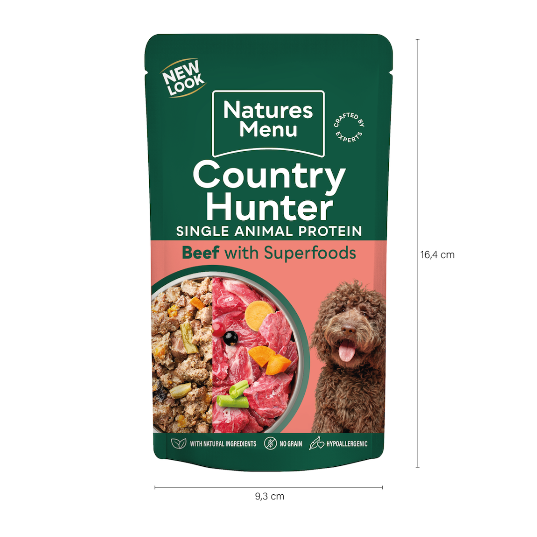 Country Hunter Beef & Superfoods Pouch 150g