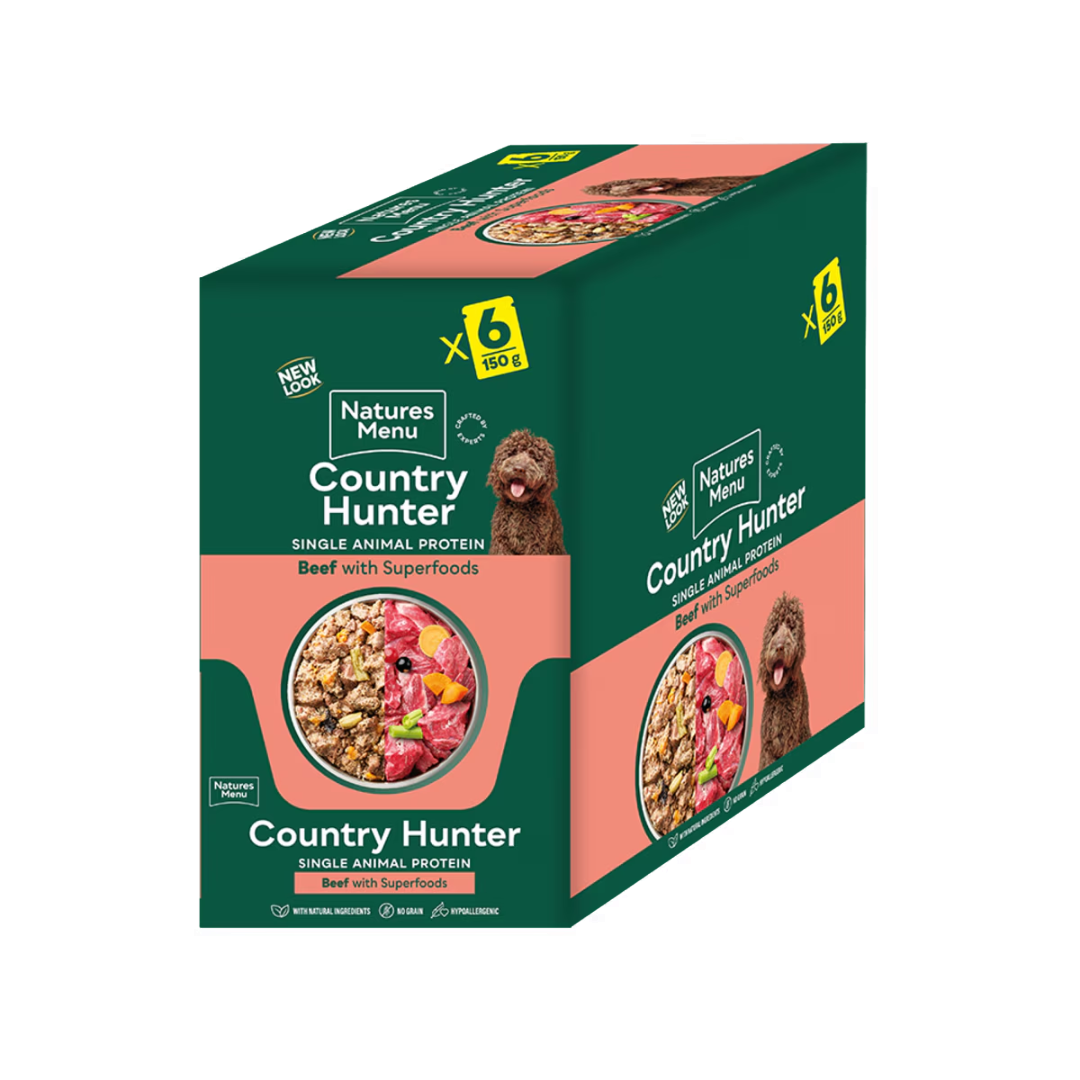 Country Hunter Beef & Superfoods Pouch 150g