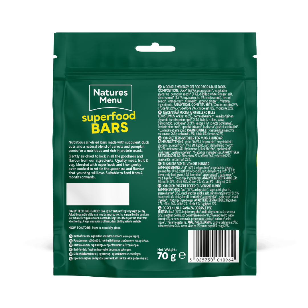 Country Hunter Duck Superfood Bars