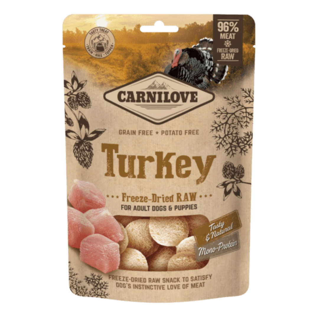 Carnilove Turkey Freeze-Dried Raw Dog Treats