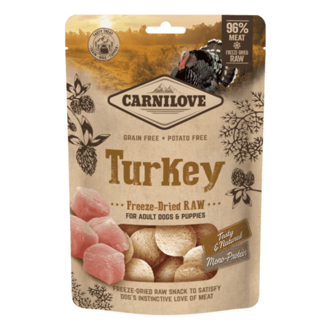 Carnilove Turkey Freeze-Dried Raw Dog Treats