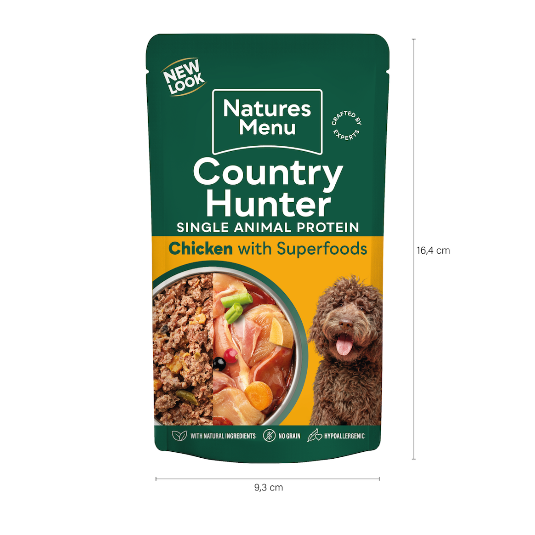 Country Hunter Free Range Chicken & Superfoods Pouch 150g