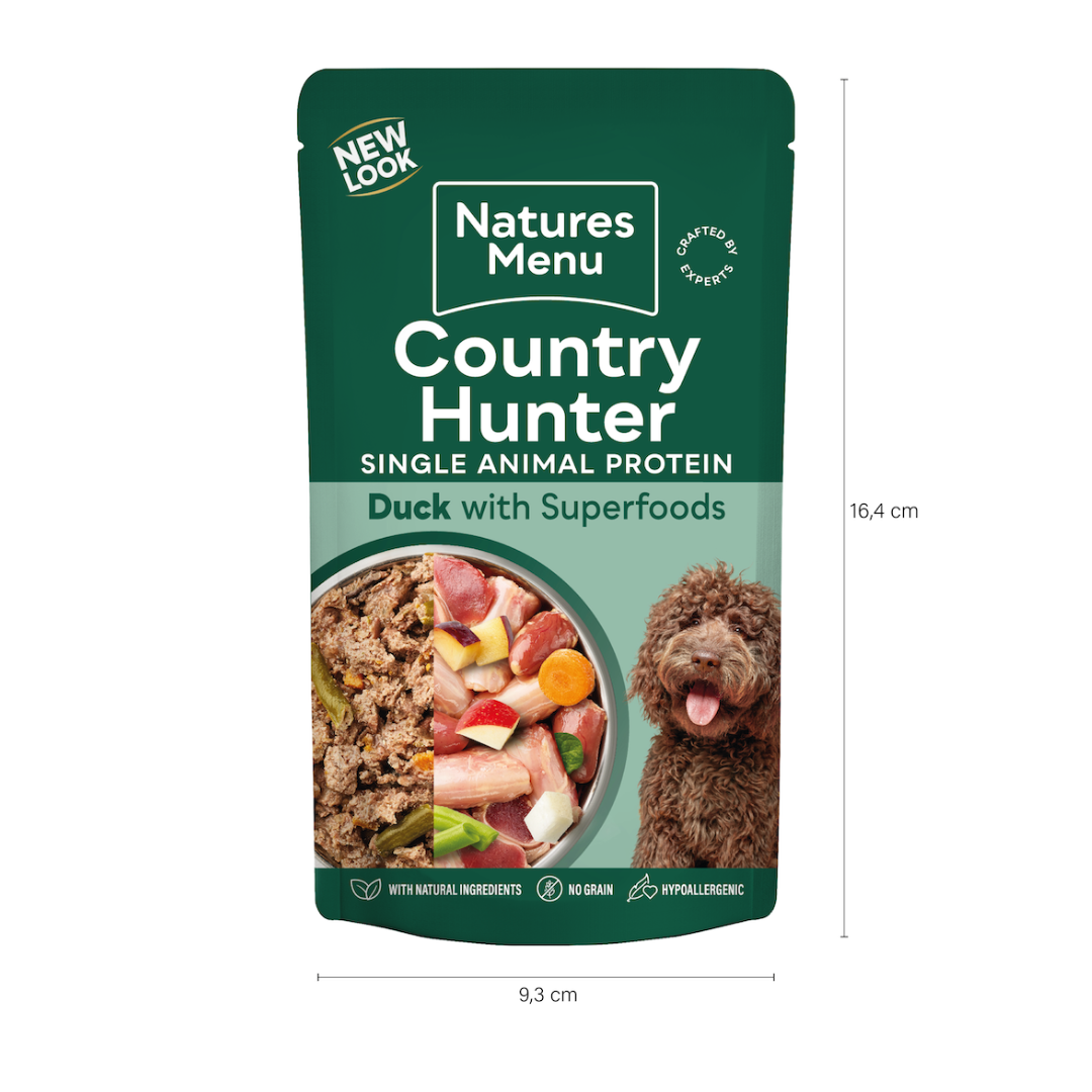 Country Hunter Duck & Superfoods Pouch 150g