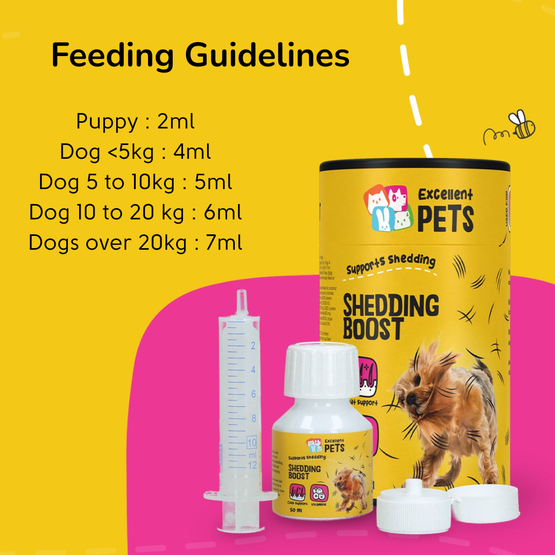 Excellent Pets Shedding Boost