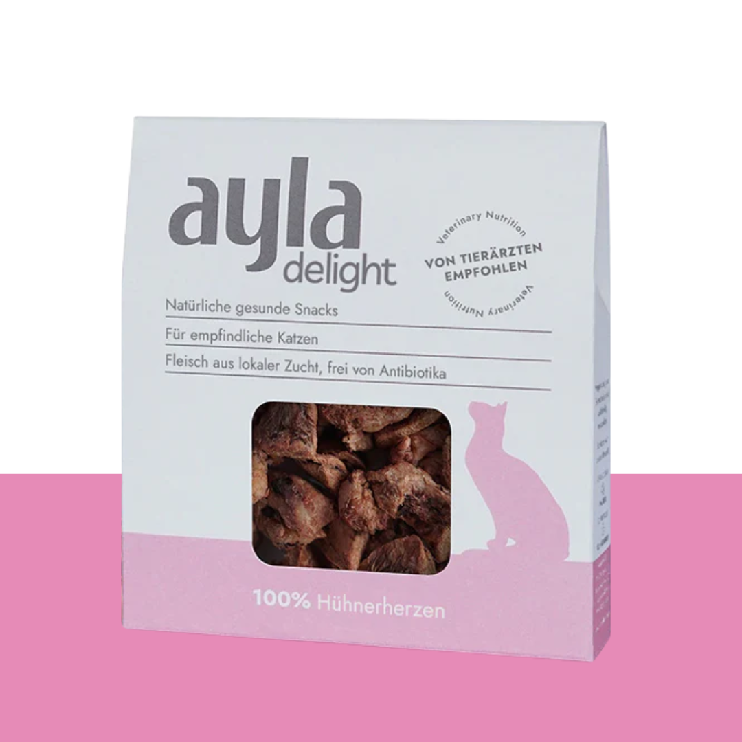 Ayla Delight Chicken Heart Cat Treats