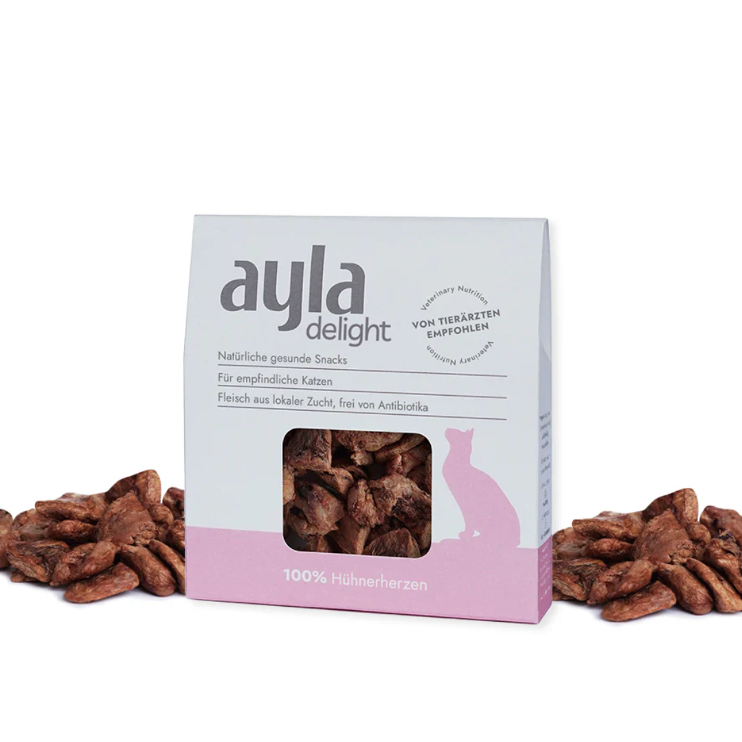 Ayla Delight Chicken Heart Cat Treats
