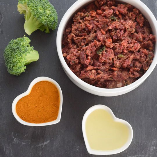 Barkin Bistro Raw Dog Food Boneless Beef and Veg