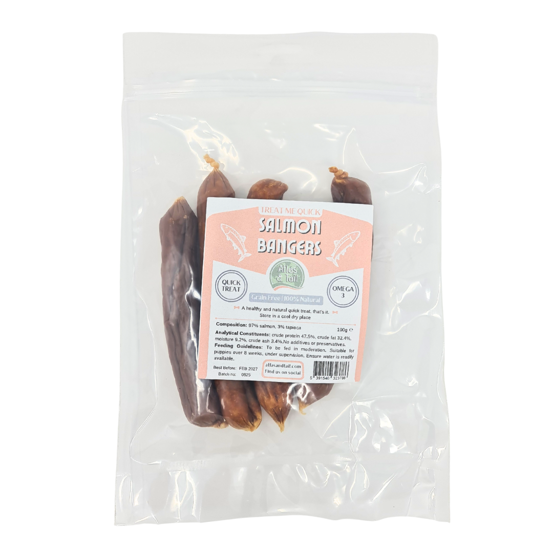 Salmon Bangers | Salmon Sausages