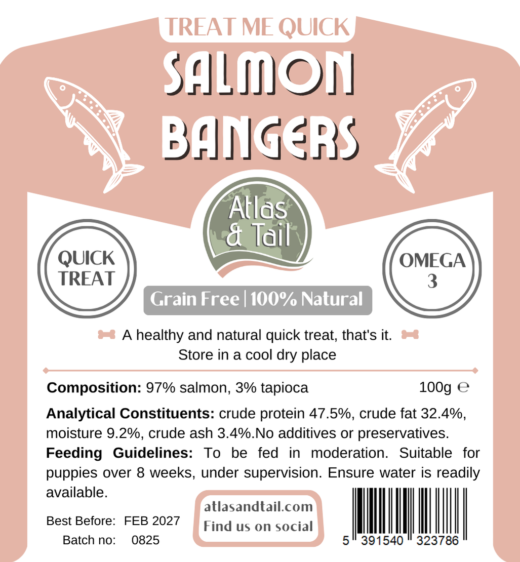 Salmon Bangers | Salmon Sausages