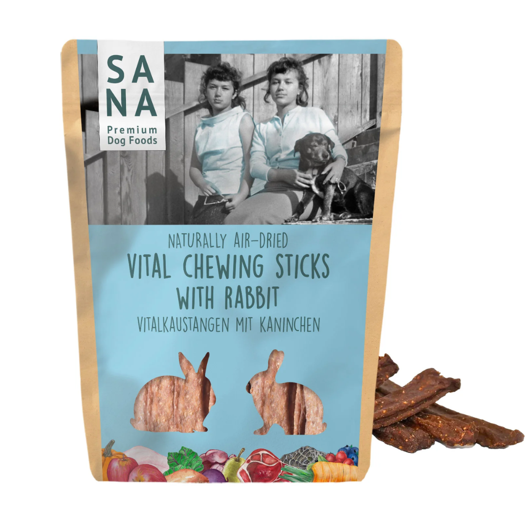 Sana Vital Chewing Sticks in Rabbit