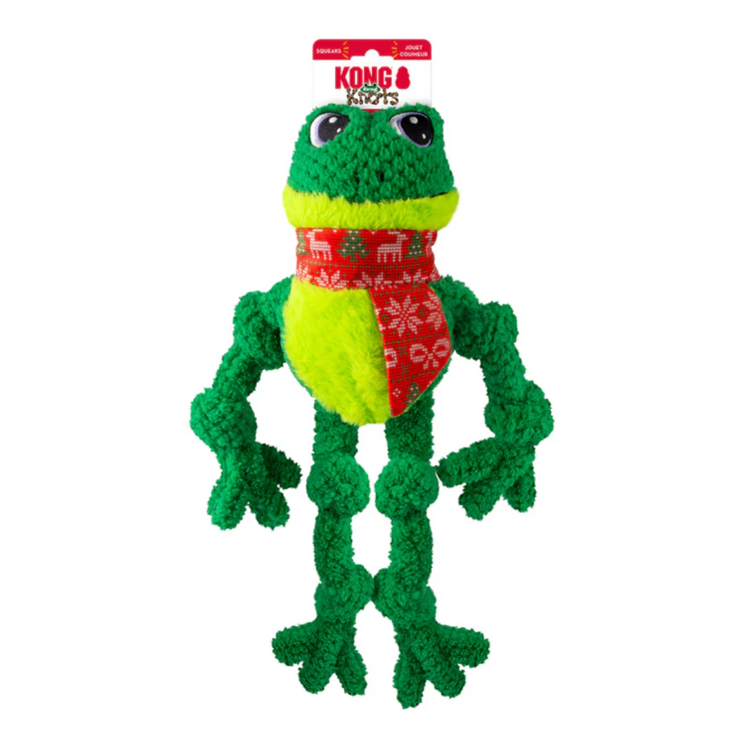 Kong Holiday Knots Frog