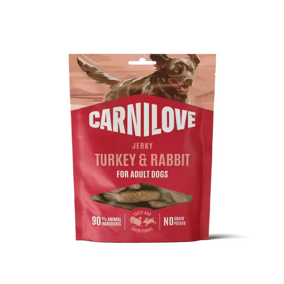 Carnilove Turkey & Rabbit Meat Jerky