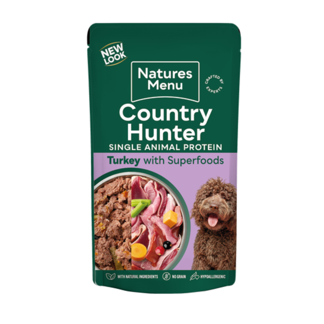 Country Hunter Turkey & Superfoods Pouch 150g