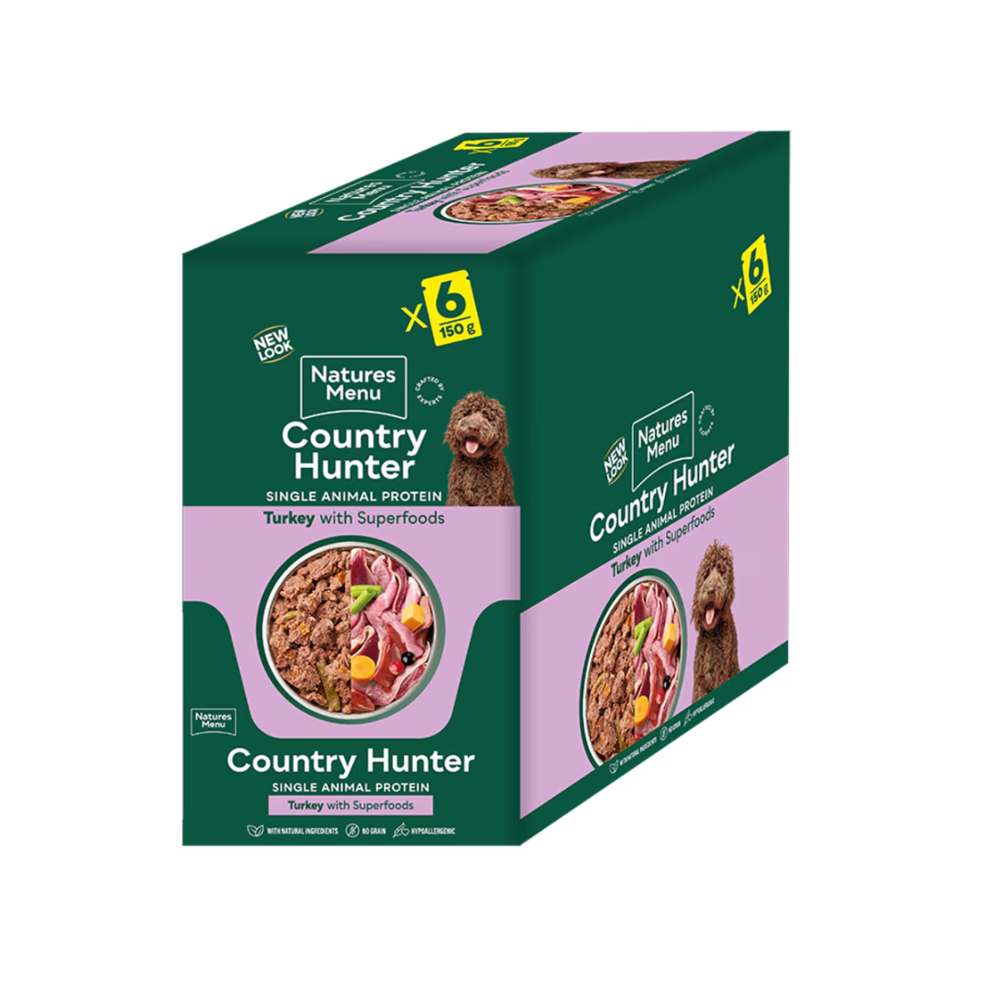 Country Hunter Turkey & Superfoods Pouch 150g