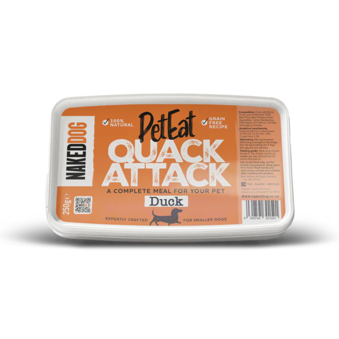 Naked Dog Raw PetEat Quack Attack