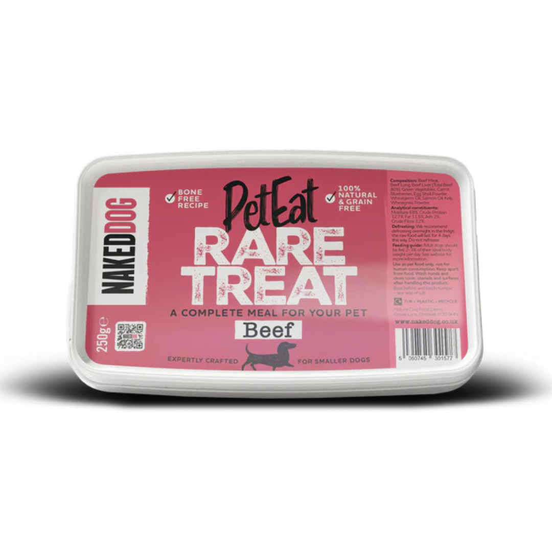 Naked Dog Raw PetEat Boneless Rare Treat