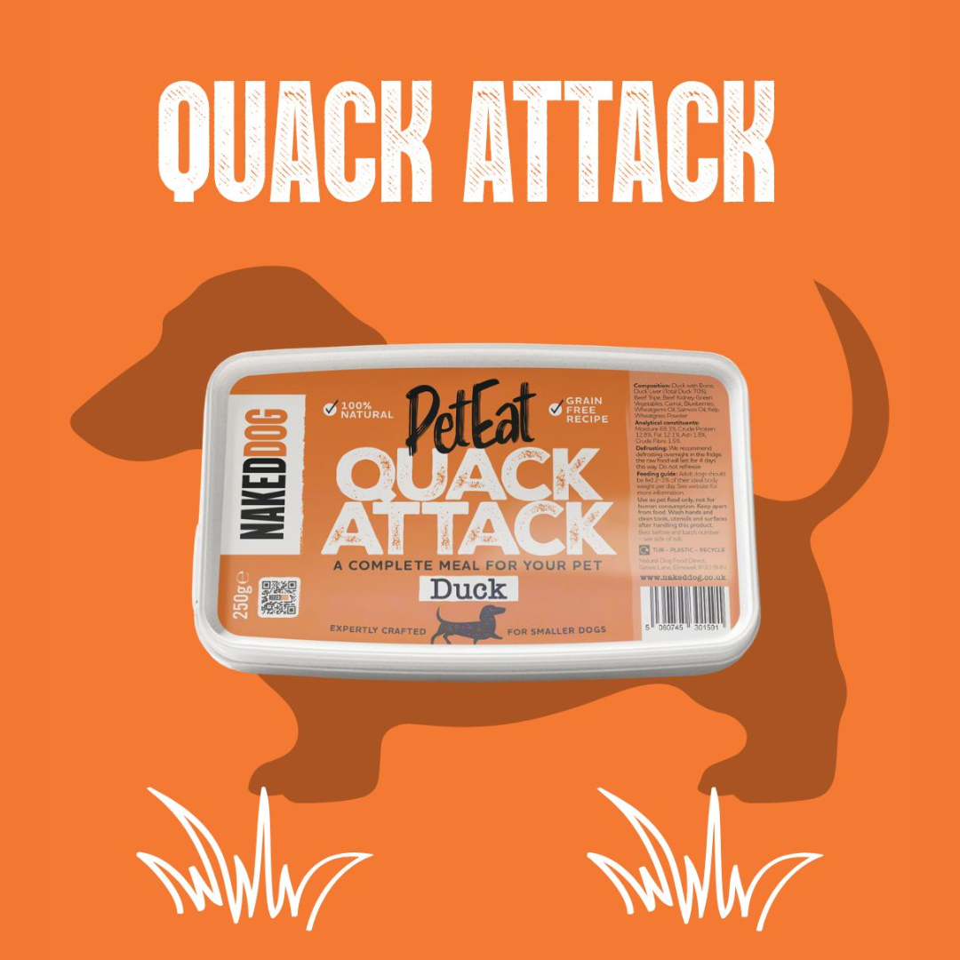 Naked Dog Raw PetEat Quack Attack
