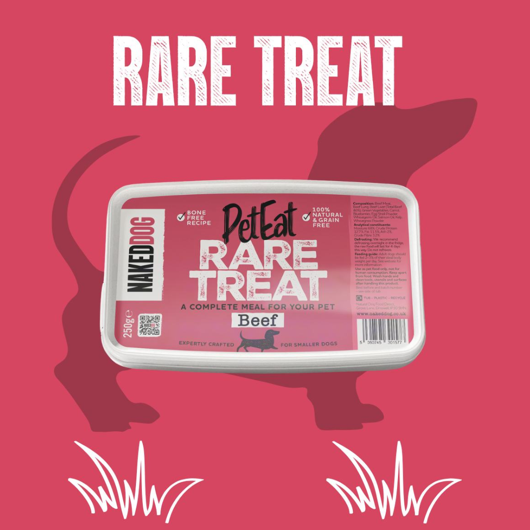 Naked Dog Raw PetEat Boneless Rare Treat