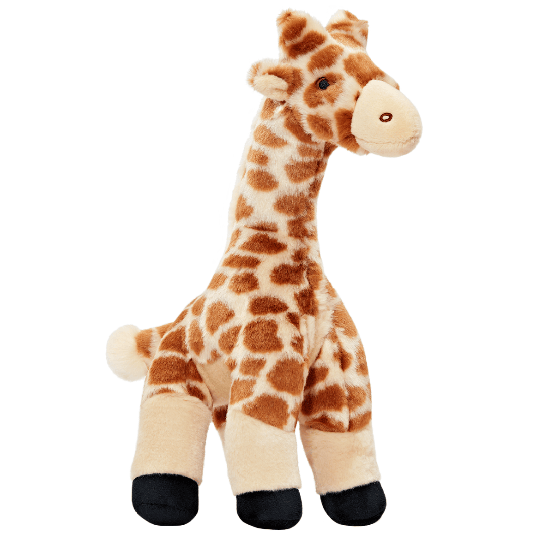 Nelly Giraffe Dog toy on a white background
