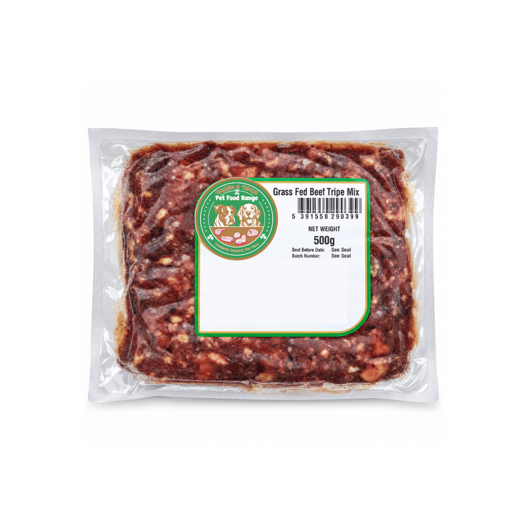 Reggie & Riley's Raw Grass Fed Beef & Tripe Mix